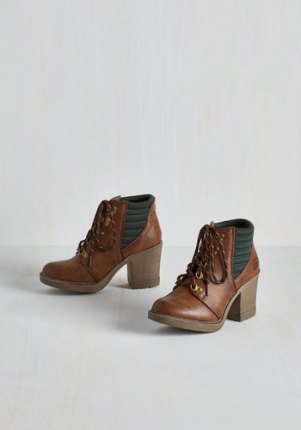 ModCloth Trek Me Out Bootie