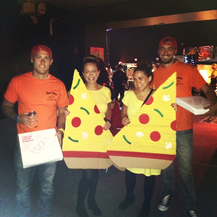 DIY Pizza Slice + Delivery Boy Couples Costume