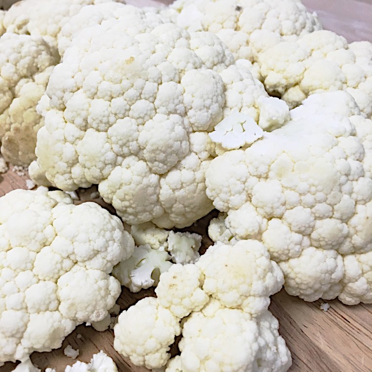 Creamy Sausage, Kale and Cauliflower Garlic Rice