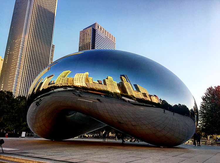 Never Been So Wanderlust: A Long Weekend in Chicago - Cloud Gate aka 'The Bean' Millennium Park