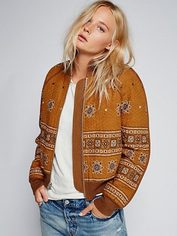 Free People New Romantics Bomber $298