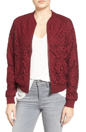 Nordstrom Chole and Katie Lace Bomber $49